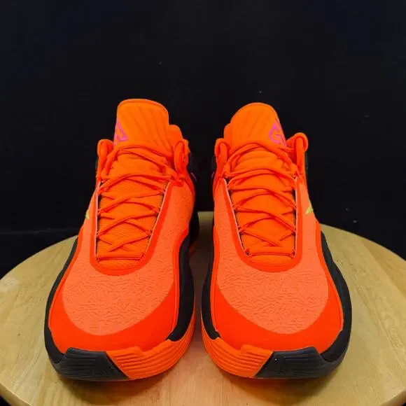 Nike Giannis Freak 7 Men's Size 11 Orange Black Basketball Shoes HF3450 800 - Picture 2 of 10